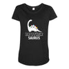 Brother Saurus Maternity Scoop Neck T-shirt