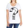 question mark Ladies Curvy T-Shirt