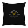 klondike gold rush Throw Pillow