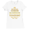 the notorious 2400x3200 2 Ladies Fitted T-Shirt