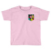 Flower Pocket Toddler T-shirt