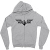 think my dad Zipper Hoodie
