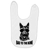 bad to the bone Baby Bibs