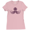 flight of the octopus Ladies Fitted T-Shirt