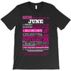quens are born in june T-Shirt