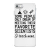 i teach mine science teacher iPhone 7 Case