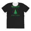 gravity falls oregon pine All Over Women's T-shirt