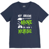 my broom broke! so now i nurse V-Neck Tee