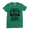 I've Been Called A Lot Of Names But Daddy Is My Favorite Ladies Fitted T-Shirt