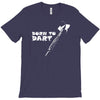 born to dart pfeil arrow bullseye triple double 180 club profi T-Shirt
