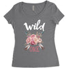 Wild One Women's Triblend Scoop T-shirt