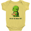 ninja diet (green) Baby Onesie