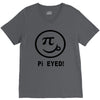 pi eyed V-Neck Tee