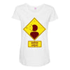 head shot Maternity Scoop Neck T-shirt
