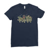 where the wild turtles are Ladies Fitted T-Shirt