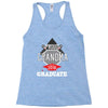 proud grandma graduate 2018.. Racerback Tank