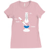 Earth Fire Air Water, 4 Elements Ladies Fitted T-Shirt