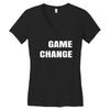 game change Women's V-Neck T-Shirt