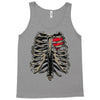 ribcage and heart Tank Top