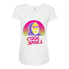 too cool Maternity Scoop Neck T-shirt