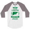 I am a Liver Cancer Survivor - What's Your Superpower? 3/4 Sleeve Shirt