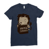how to be vegetarian Ladies Fitted T-Shirt