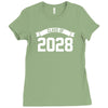 class of 2028 Ladies Fitted T-Shirt