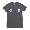 Mooncake Face Ladies Fitted T-Shirt
