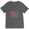 i'm not a serial killer V-Neck Tee