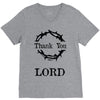 thank you lord V-Neck Tee