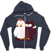 breakfast friends forever Zipper Hoodie
