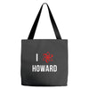 i heart howard Tote Bags