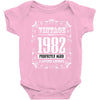 vintage made in 1982 perfectly aged a living legend Baby Bodysuit
