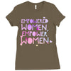 empowered women 4 Ladies Fitted T-Shirt