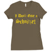 schnitzel Ladies Fitted T-Shirt