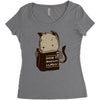 how to manipulate humans Women's Triblend Scoop T-shirt