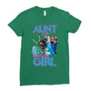 aunt of the birthday girl Ladies Fitted T-Shirt