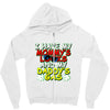 mommy's looks daddy's gas Zipper Hoodie