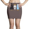father, son, holy spirit Mini Skirts