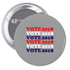 Vote 2018 Pin-back button