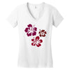 flowers Women's V-Neck T-Shirt