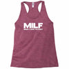 milf man i love to fart Racerback Tank