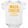 mac and cheese please Baby Onesie