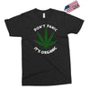 don't panic it's organic   marijuana Exclusive T-shirt