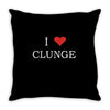 clunge funny Throw Pillow