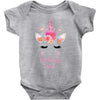 birthday unicorn family series birthday girl Baby Bodysuit