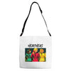 heathers girls black Adjustable Strap Totes