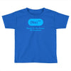 nerdy to the power of awesome Toddler T-shirt