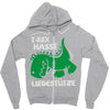 t rex hasst liegest&uuml;tze Zipper Hoodie