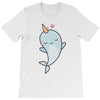 cute kawaii narwhals are cute T-Shirt